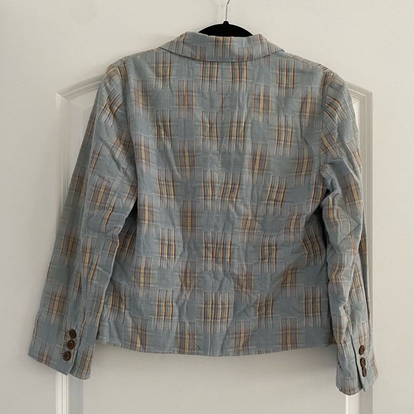 Anthropologie Plaid Blazer - Picture 2 of 5